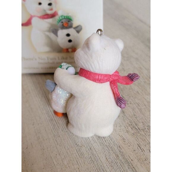 Hallmark there's no fun like no fun! 2009 ornament Xmas glitter - Picture 4 of 6